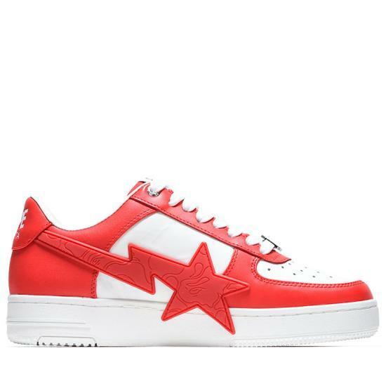 베이프 스니커즈 001FWL801307RED DOM - Bape