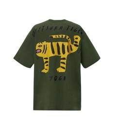 오니츠카타이거 반팔 티셔츠 2183B624 200 KHAKI DOM 썸네일 2