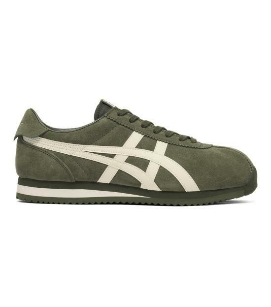 오니츠카타이거 스니커즈 1183C555 300 BRONZE GREEN CREAM DOM - Onitsuka Tiger