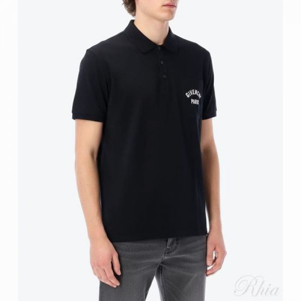 지방시 26SS 코튼 포켓 폴로 셔츠 BML00T3YSD 499 - Givenchy