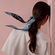 에르메스 슈발 Cheval de Coeur Bandana 트윌리 실크 여성 스카프 H064259S 03 썸네일 1