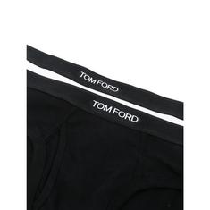 [럭스댓] 국내 톰포드 T4XC1 1040 / 로고 코튼 브리프 블랙 화이트 2개입 썸네일 1