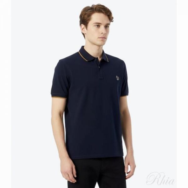 폴스미스 지브라 배지 폴로 셔츠 M2R 151LZ P21580 49 - Paul Smith