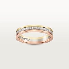 [더럭스] 까르띠에 방돔 루이 웨딩링 3.5mm 파베 세팅 B4052900 썸네일 6