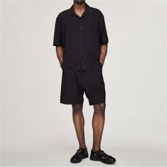 Y3 우븐 반팔셔츠 KF6044 BLACK 썸네일 4