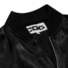 꼼데가르송 스태프 블루종 봄버 자켓 (블랙) SZ J001 051 1 썸네일 3