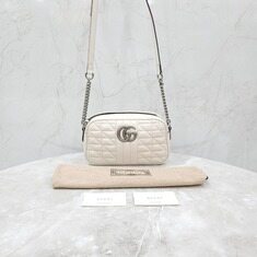 [럭스유] (새상품) 구찌 GG 마몽 스몰 카메라백 447632 썸네일 8