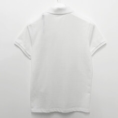 더팩토리 26SS 몽클레어 로고 코튼 피케 폴로 반팔티 / 화이트 (8A00026 84556 001) 썸네일 1