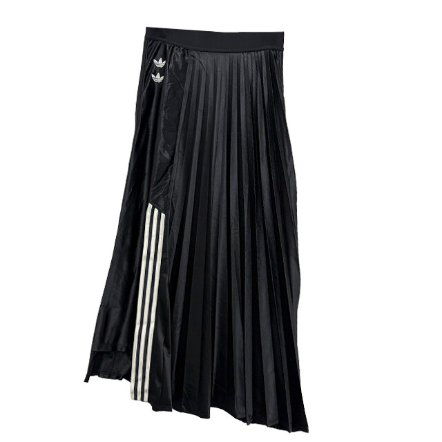 더팩토리 26SS 아디다스 X 윌리 차바리아 플리츠 스커트 / 블랙 (KD9352) - Adidas