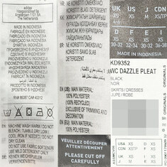 더팩토리 26SS 아디다스 X 윌리 차바리아 플리츠 스커트 / 블랙 (KD9352) 썸네일 8