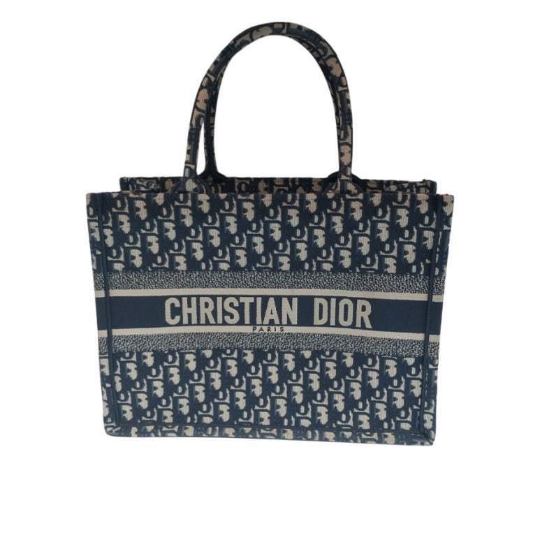 크리스찬 디올 여성 토트백 크리스챤 디올 북 토드 오블리크 미디엄백  - Christian Dior