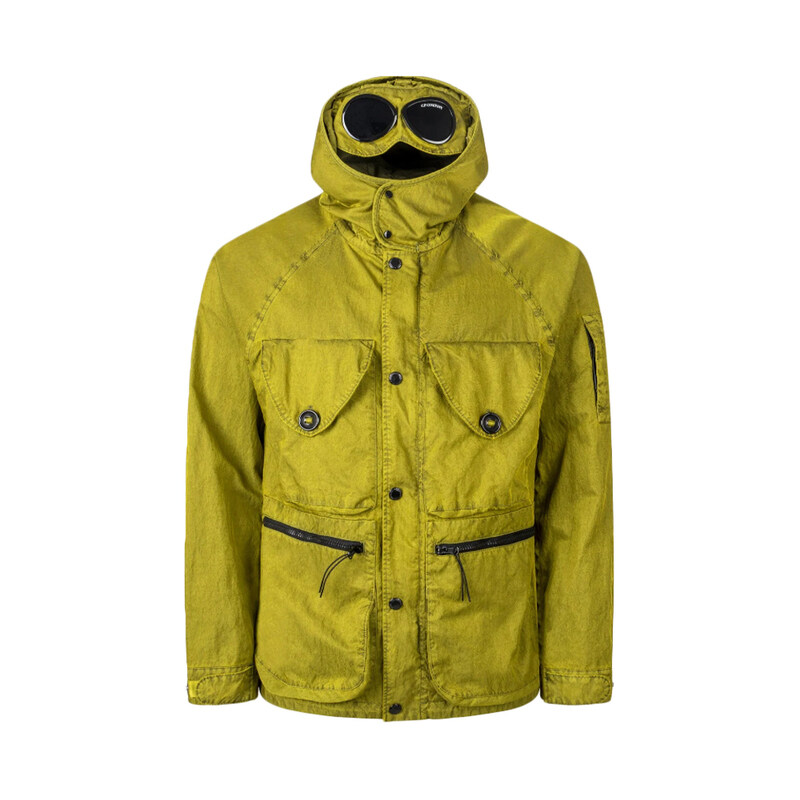 26SS 파나마 R 믹스드 고글 자켓 앤틱모스 20CMOW072A 110540S 246 - CP company
