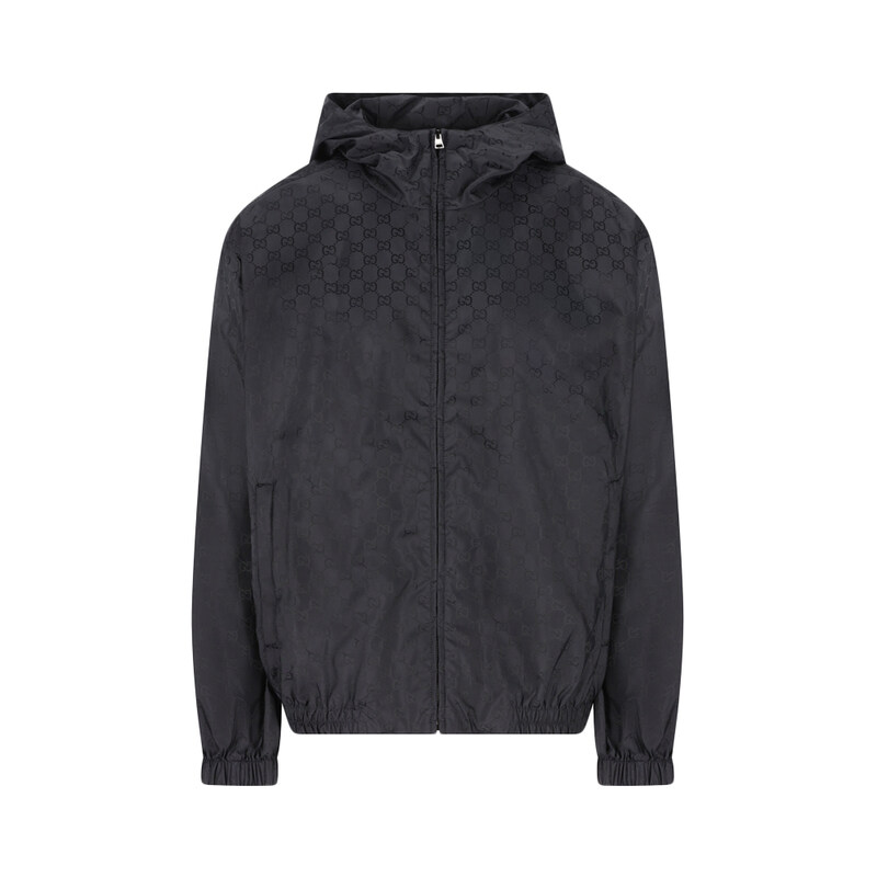 26SS GG 로고 패턴 나일론 후드자켓 네이비 860948 ZASZD 4440 - Gucci