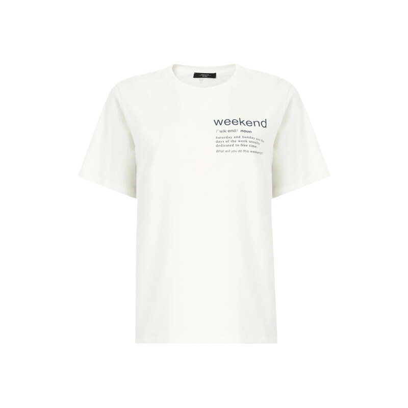 26SS 테뉴 WKDTENUE 티셔츠 화이트 2615971051 003 - Max Mara