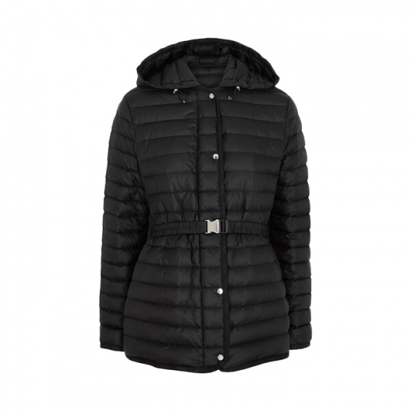 26SS 오레돈 OREDON 미들 벨티드 패딩자켓 블랙 1A001 42 595FE 999 - Moncler