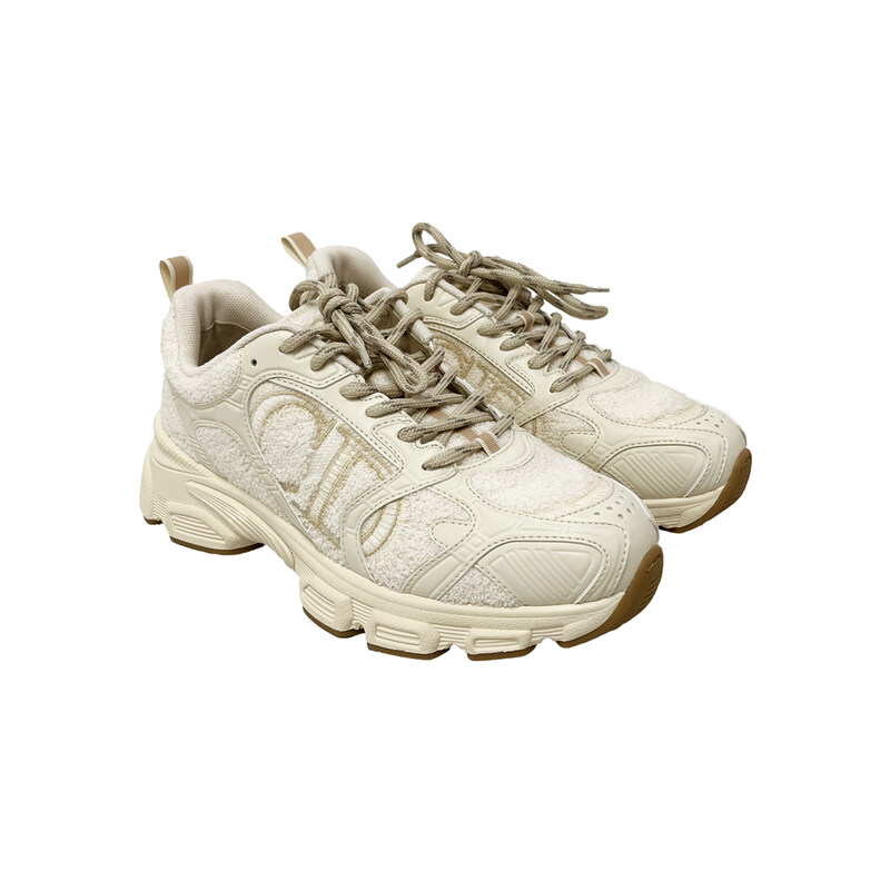 26SS 디올 크로노 스니커즈 크림/누드 KCK491SEF S64U - Christian Dior
