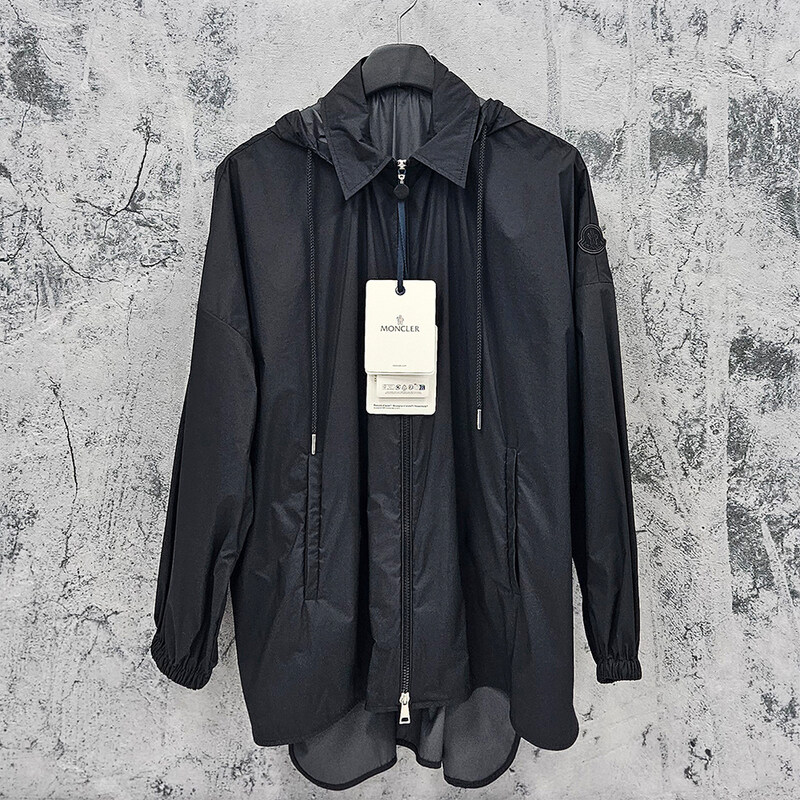 25SS 몽클레어 후드 윈드브레이커 자켓 블랙 K1 093 2F00013 596TM 999 - Moncler
