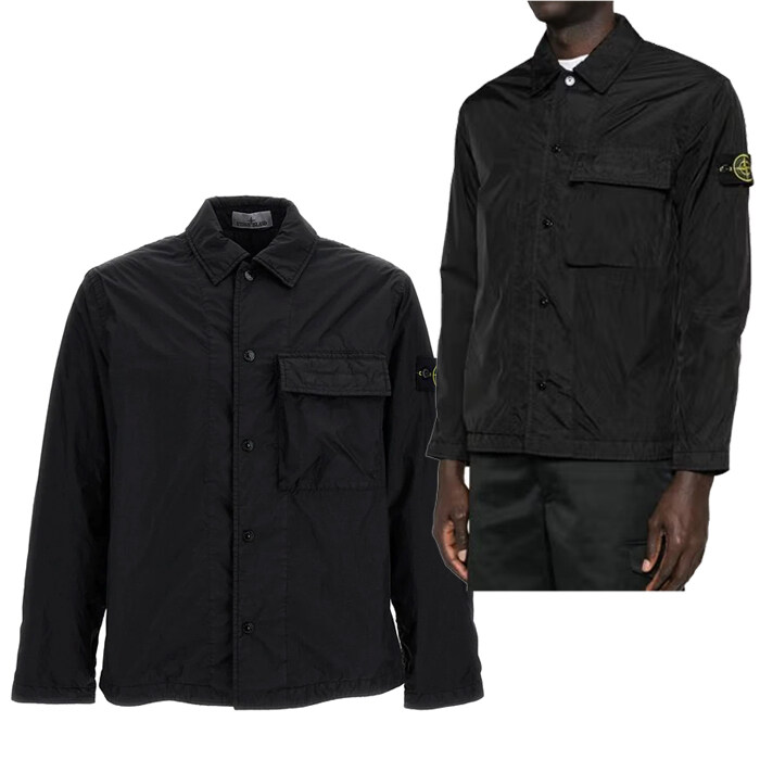 26SS 스톤아일랜드 크링클랩스 셔츠 자켓/1200002 S0A23 V0029 - Stone Island