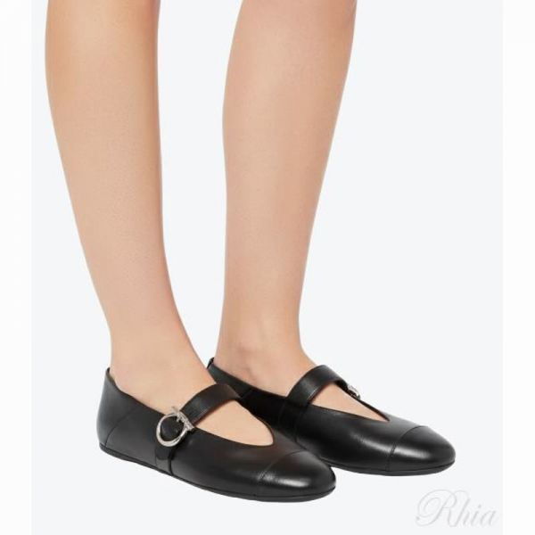 살바토레 페라가모 26FW 간치니 발레 플랫 01J947 783678 - Salvatore Ferragamo