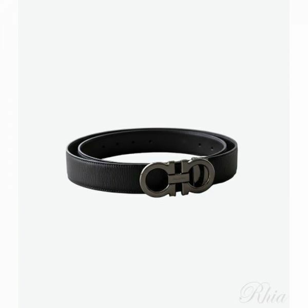 살바토레 페라가모 26SS 간치니 리버시블 벨트 679710 746507 - Salvatore Ferragamo