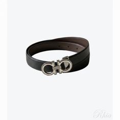 살바토레 페라가모 26SS 간치니 리버서블 벨트 67A254 734227 썸네일 1
