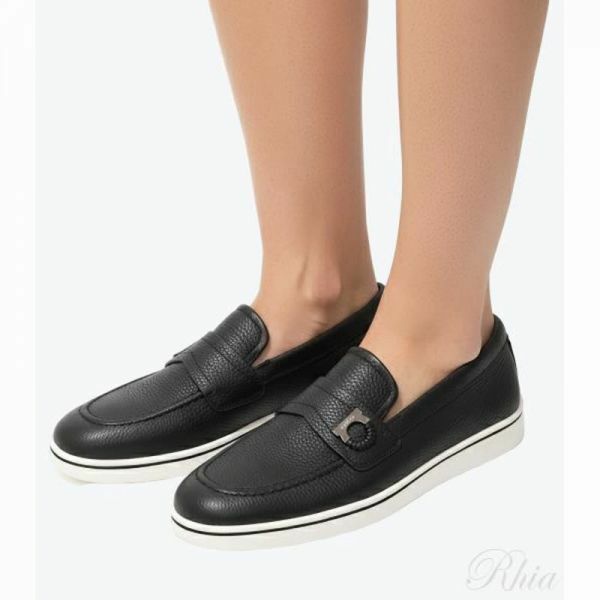 살바토레 페라가모 26SS 간치니 디테일 보트 슈즈 02A374 789158 - Salvatore Ferragamo
