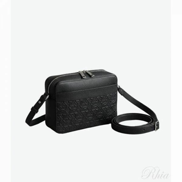 살바토레 페라가모 26SS 간치오 엠보싱 크로스바디 백 241363 763359 - Salvatore Ferragamo