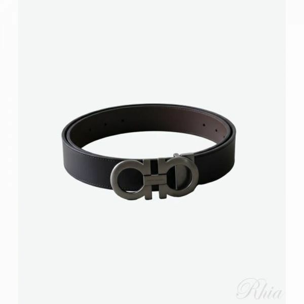 살바토레 페라가모 26SS 간치니 리버시블 벨트 675542 464231 - Salvatore Ferragamo