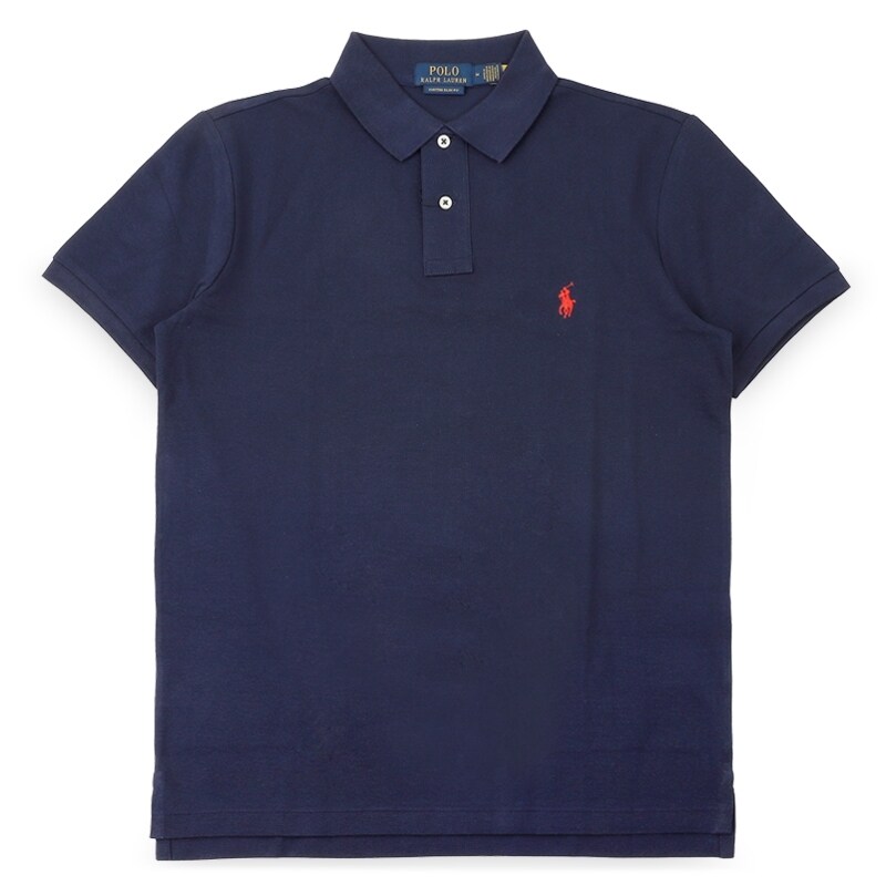 디몬트 폴로랄프로렌 남성 포니 자수 로고 슬림핏 PK 반팔(네이비) 710782592 008 - Polo Ralph Lauren