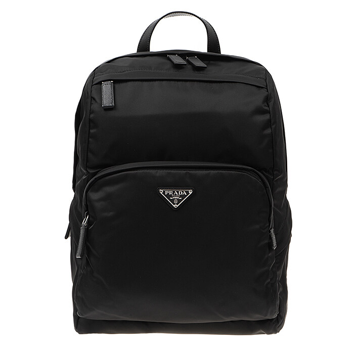 [로로모다] 프라다 리나일론 사피아노 레더 남성 백팩 / 2VZ104-2DMG-F0002 - Prada