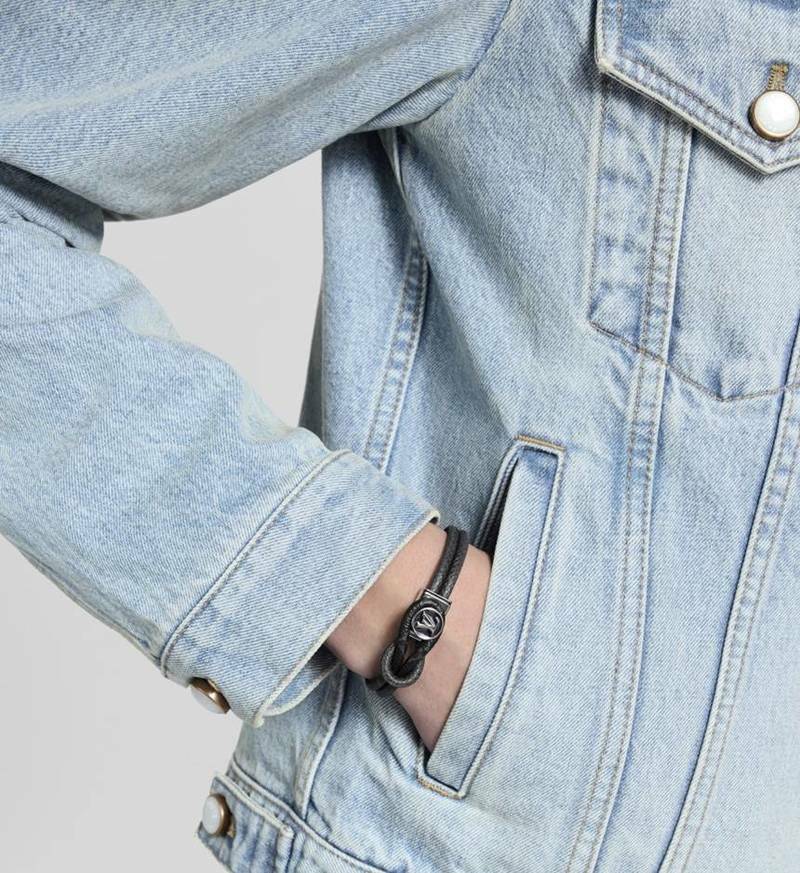 [백화점 풀셋] 내일도착 루이비통 남자 남성 루프 끈 팔찌 LM6780E - Louis Vuitton