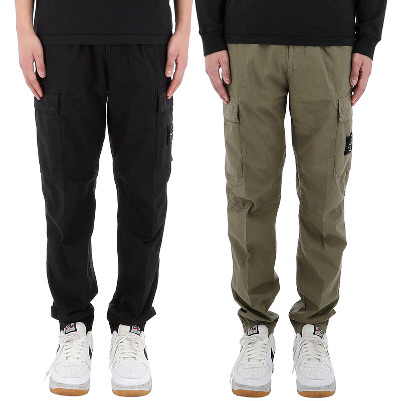 국내배송 26SS 스톤아일랜드 와펜 패치 카고 팬츠 4종 L1S153100031 S0003 - Stone Island