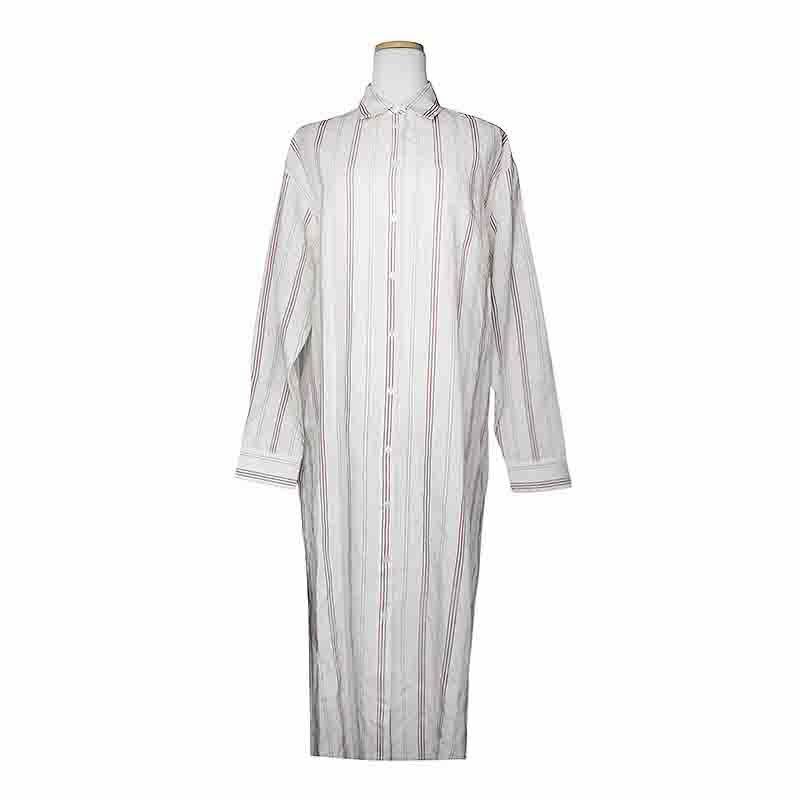 S막스마라 맥시 스트라이프 로브 셔츠 55 - S Max Mara