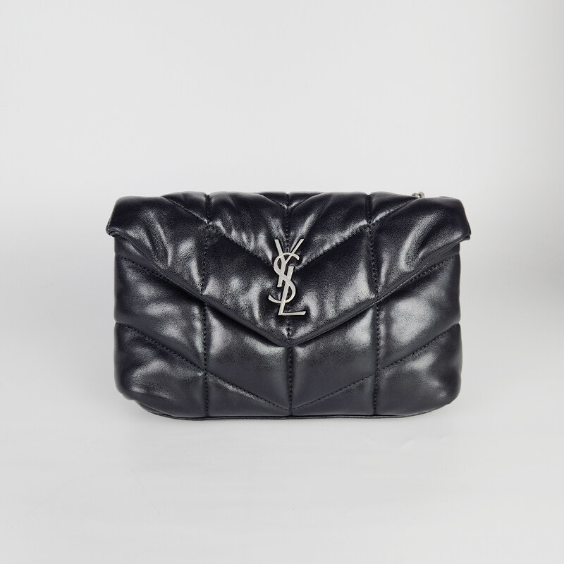 생로랑 블랙 루루 푸퍼 토이 620333 여성 크로스백 408601865 - Saint Laurent