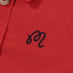 [국내발송] 말본골프 여성 버튼다운 패디드 자켓 레드 M6122PJK13RED 썸네일 4