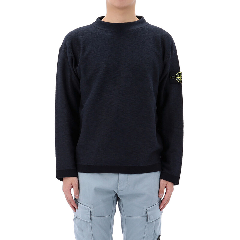 국내배송 26SS 스톤아일랜드 와펜 패치 니트 L1S155100044 S01B0 V0020 - Stone Island
