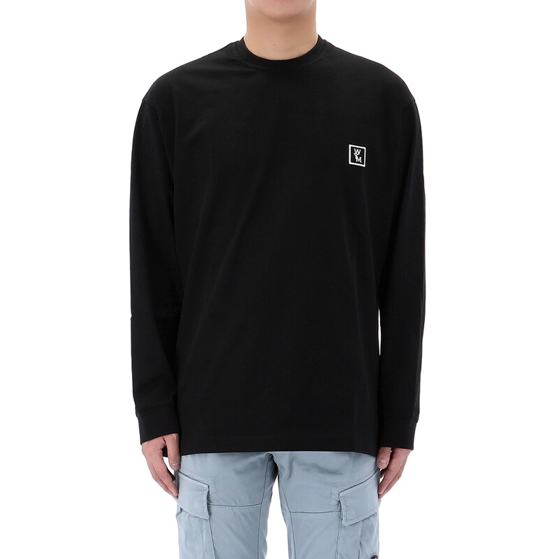국내배송 26SS 우영미 백로고 롱슬리브 W261TS51713B - Wooyoungmi