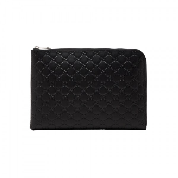 26SS GG 엠블럼 미디움 클러치백 블랙 850223 AAFOK 1053 - Gucci
