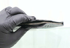 보테가 베네타 하프 지퍼 블랙 607479 남성 클러치 썸네일 8