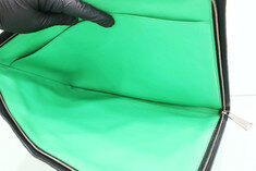 보테가 베네타 하프 지퍼 블랙 607479 남성 클러치 썸네일 9