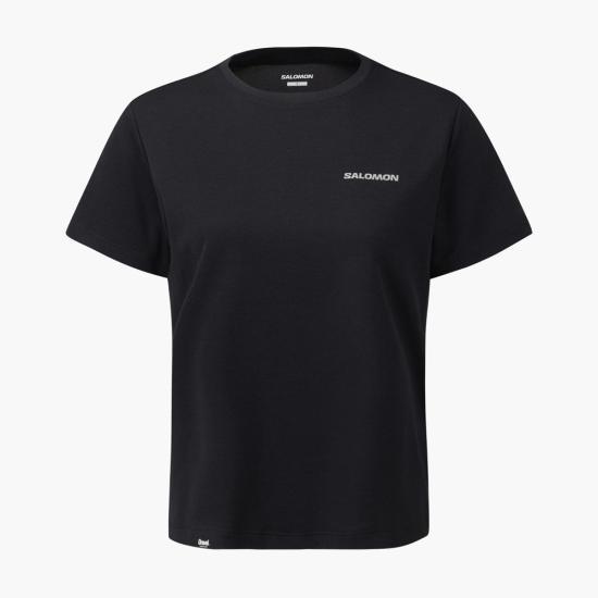 26SS 살로몬 반팔 티셔츠 S262002RTS45 BLK DOM - Salomon