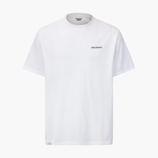26SS 살로몬 반팔 티셔츠 S262001RTS45 WHT DOM - Salomon
