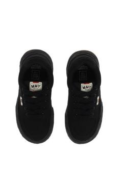 26SS 메종 미하라 야스히로 올리버 OG 솔 캔버스 로우탑 스니커즈 A15FW704 BLK BLACK DOM 썸네일 2