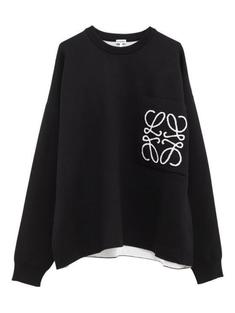26SS 로에베 스웨터 H526Y14KKI 1102 BLACK WHITE DOM 썸네일 1