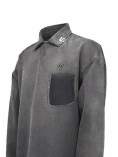 26SS 메종 미하라 야스히로 폴로 티셔츠 J16LT801 BLACK DOM 썸네일 3