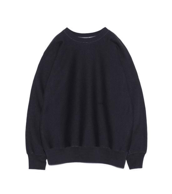 26SS 나나미카 긴팔 티셔츠 S26SH008E N NAVY DOM - Nanamica