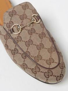 26SS 구찌 프린스타운 슬리퍼 802163 KY980 9763 BEIGE DOM 썸네일 4
