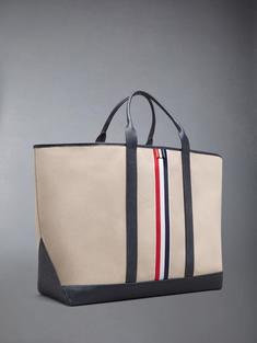 26SS 톰브라운 토트백 UAG260A F0492 415 NAVY DOM 썸네일 2
