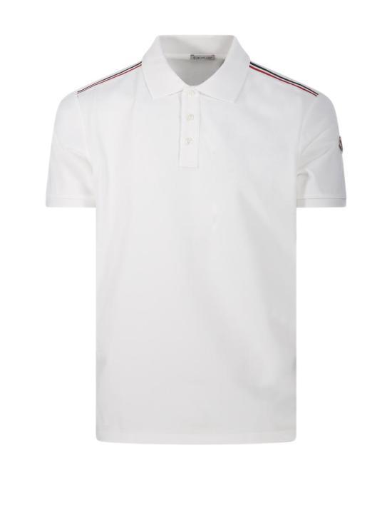 26SS 몽클레어 폴로 티셔츠 8A00031 89A16 034 WHITE DOM - Moncler