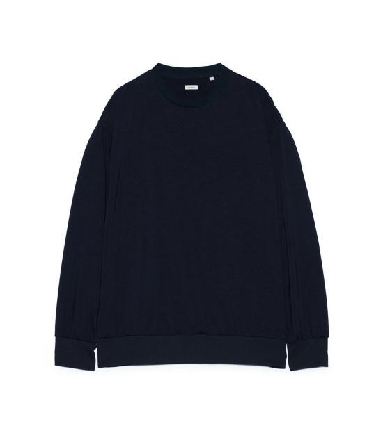 26SS 나나미카 긴팔 티셔츠 S26SH070E DN DARK NAVY DOM - Nanamica